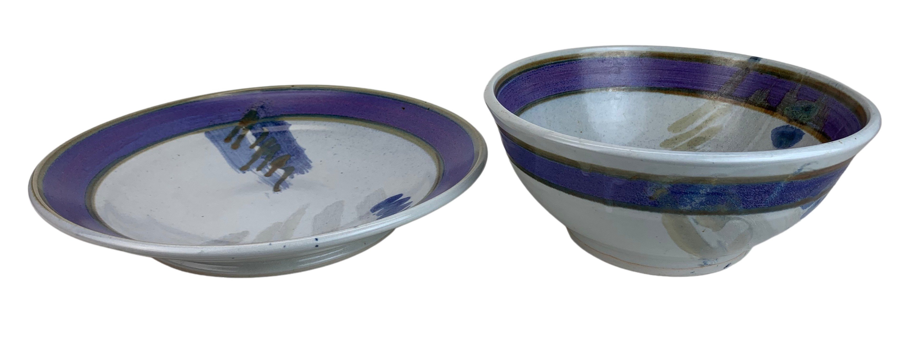 Hand-Thrown Large-Scale Serving Bowls 2 Hand-Thrown Large-Scale Serving Bowls