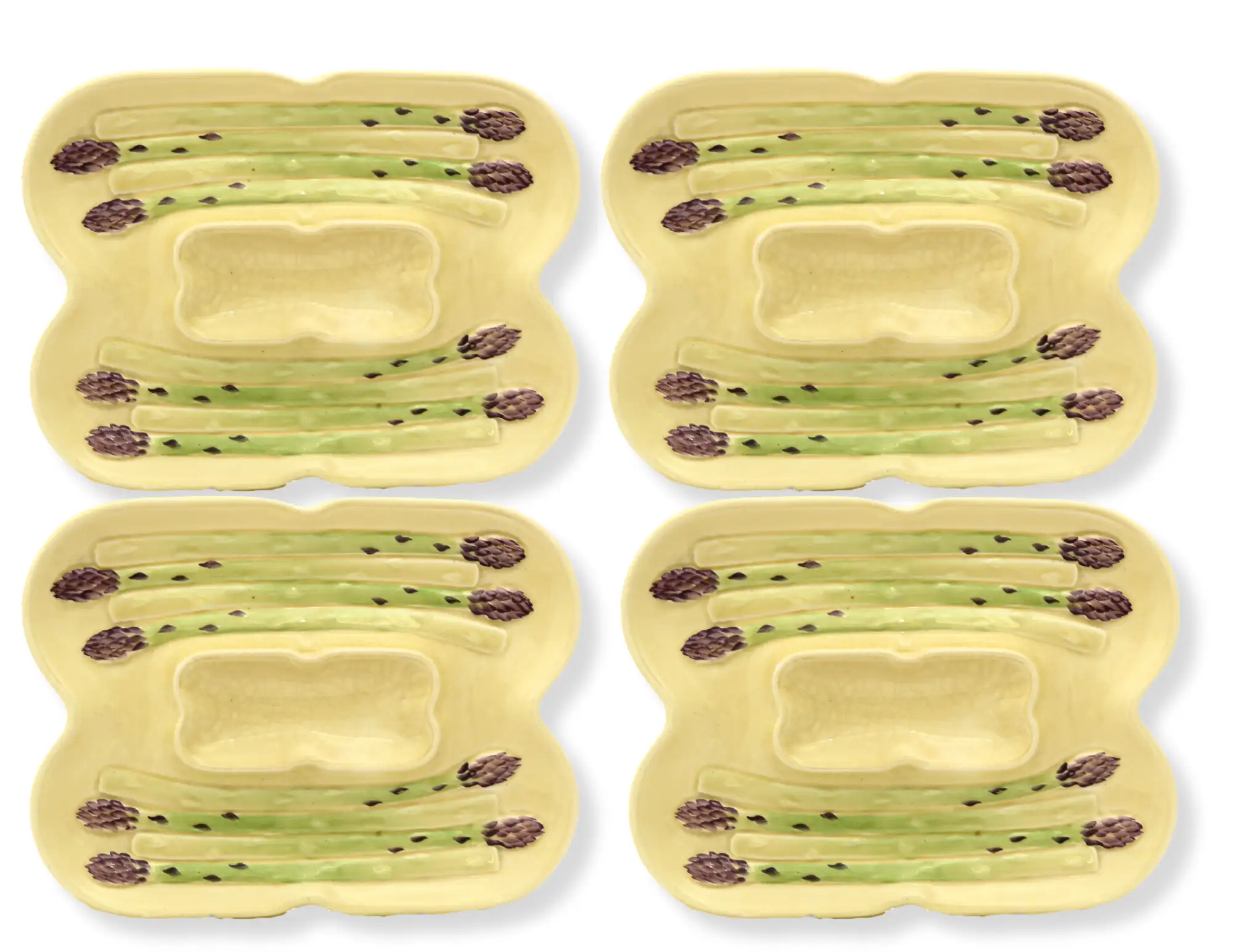 *N Mintons AsparagusPlates, S/4 BH?