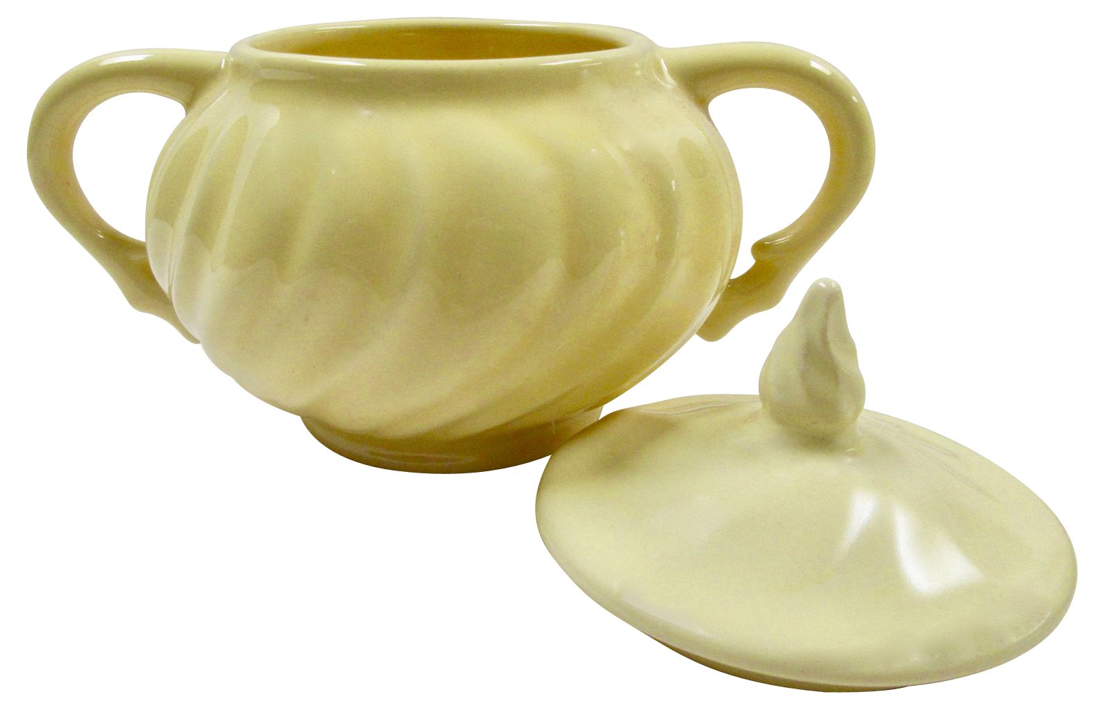 1940s California Pottery Sugar & Creamer 3 1940s California Pottery Sugar & Creamer