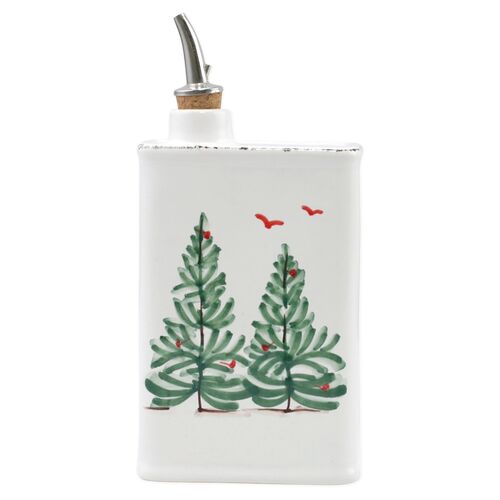 Lastra Holiday Olive Oil Can
