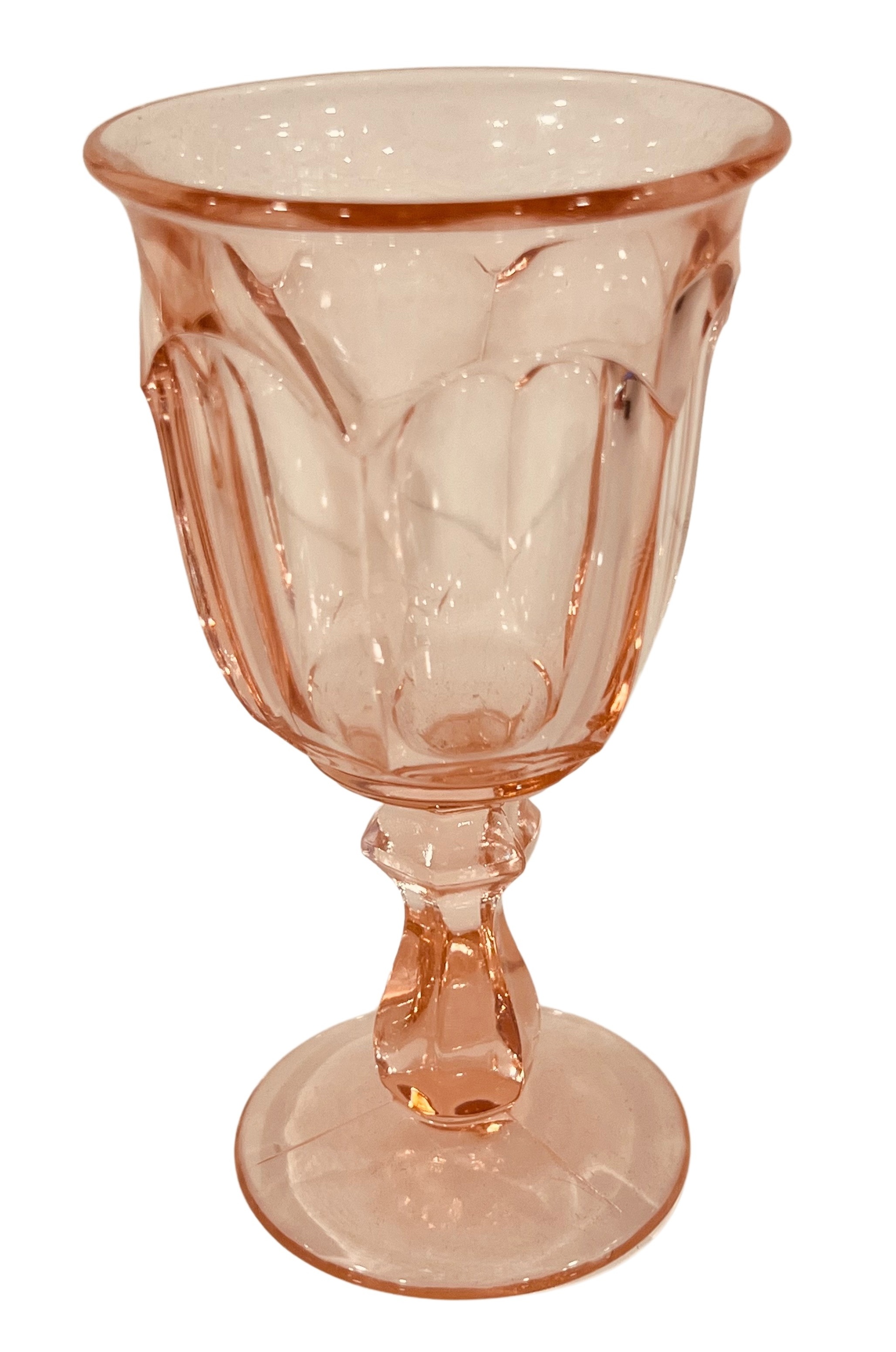 Blush Midcentury Aperitif Glasses, S/6 1 Blush Midcentury Aperitif Glasses, S/6