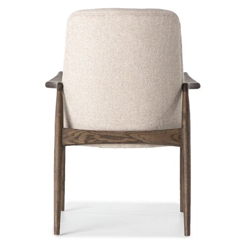Lauren Dining Arm Chair, Warm Nettlewood 4 Lauren Dining Arm Chair, Warm Nettlewood