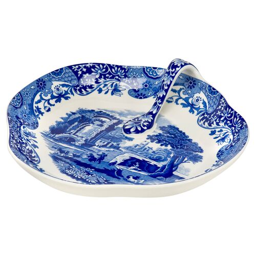 Spode Blue Italian Handled Tray