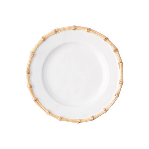 Bamboo Side/Cocktail Plate, Natural
