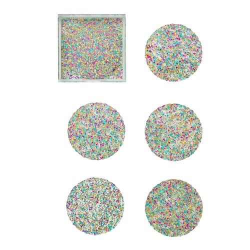 S/6 Prism Coasters 1 S/6 Prism Coasters