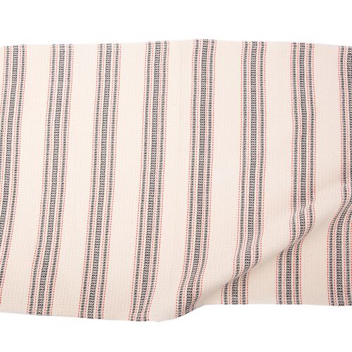 Siafu Home, Mistari Striped Tea Towel, White 2 Siafu Home, Mistari Striped Tea Towel, White