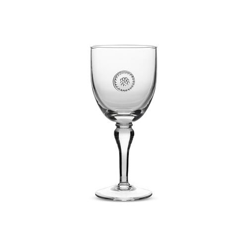 Berry & Thread Stemmed Wineglass, Clear