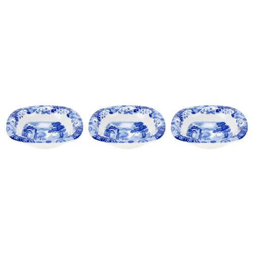 Spode Blue Italian Dip Dishes, Set of 3 1 Spode Blue Italian Dip Dishes, Set of 3