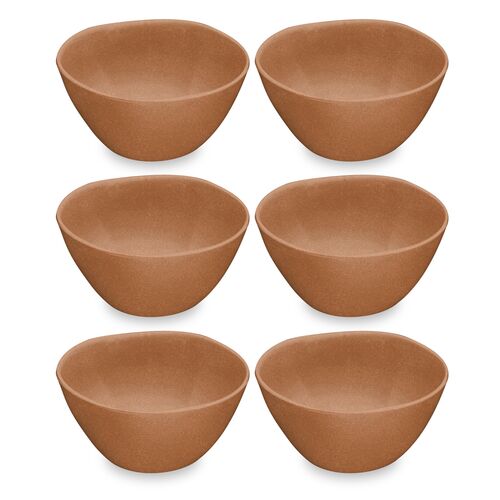 S/6 Matte Planta Cereal Bowl, Terracotta 2 S/6 Matte Planta Cereal Bowl, Terracotta