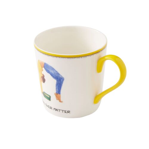 Doodles Mind Over Matter Mug, White 2 Doodles Mind Over Matter Mug, White