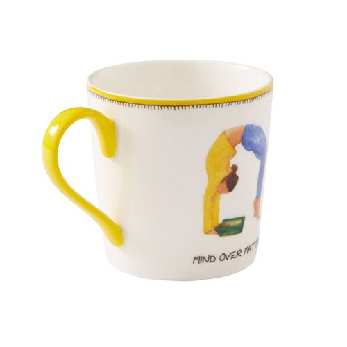 Doodles Mind Over Matter Mug, White 3 Doodles Mind Over Matter Mug, White
