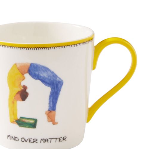 Doodles Mind Over Matter Mug, White 4 Doodles Mind Over Matter Mug, White