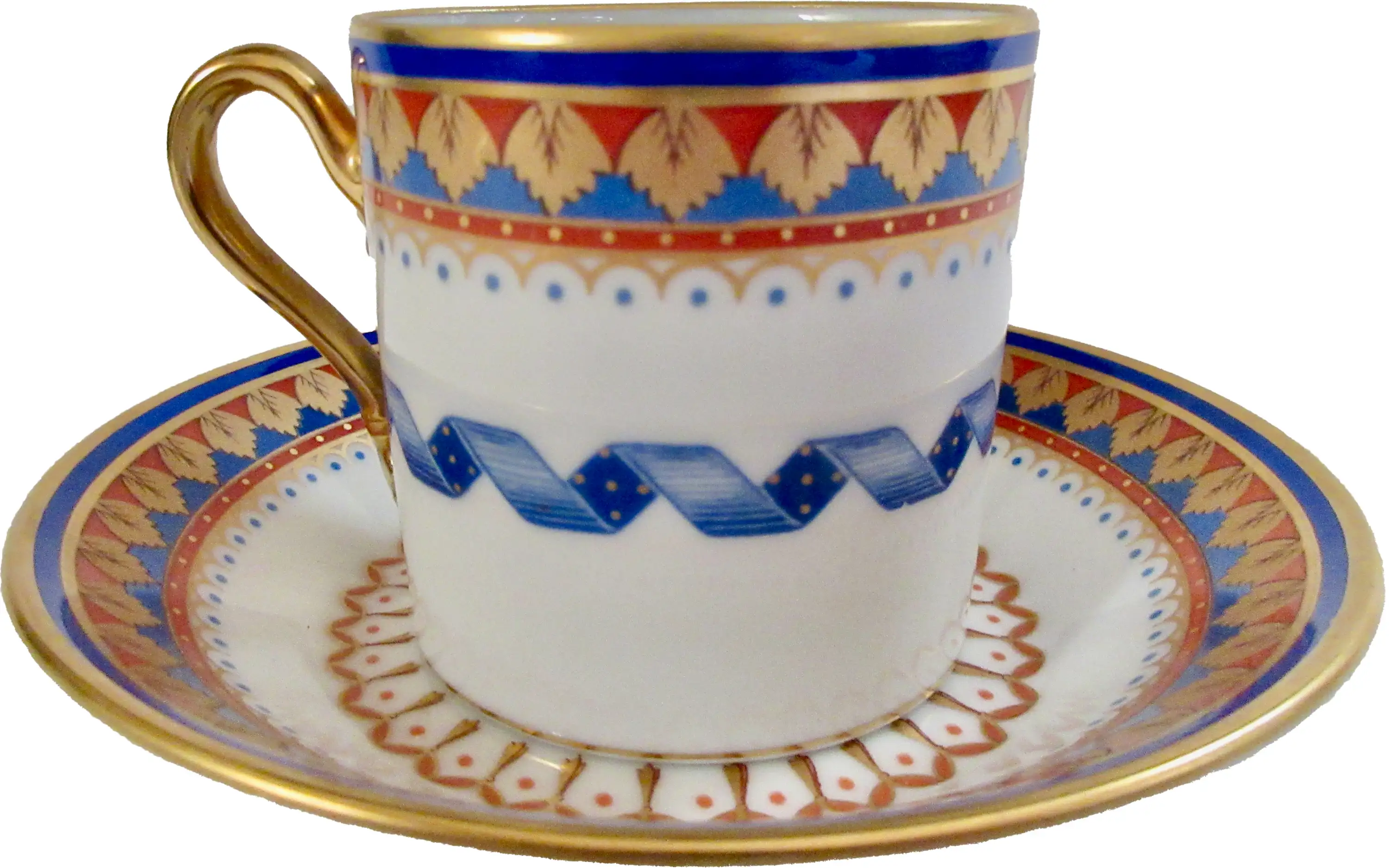 Ginori Villa Borghese Cup & Saucer 1 Ginori Villa Borghese Cup & Saucer
