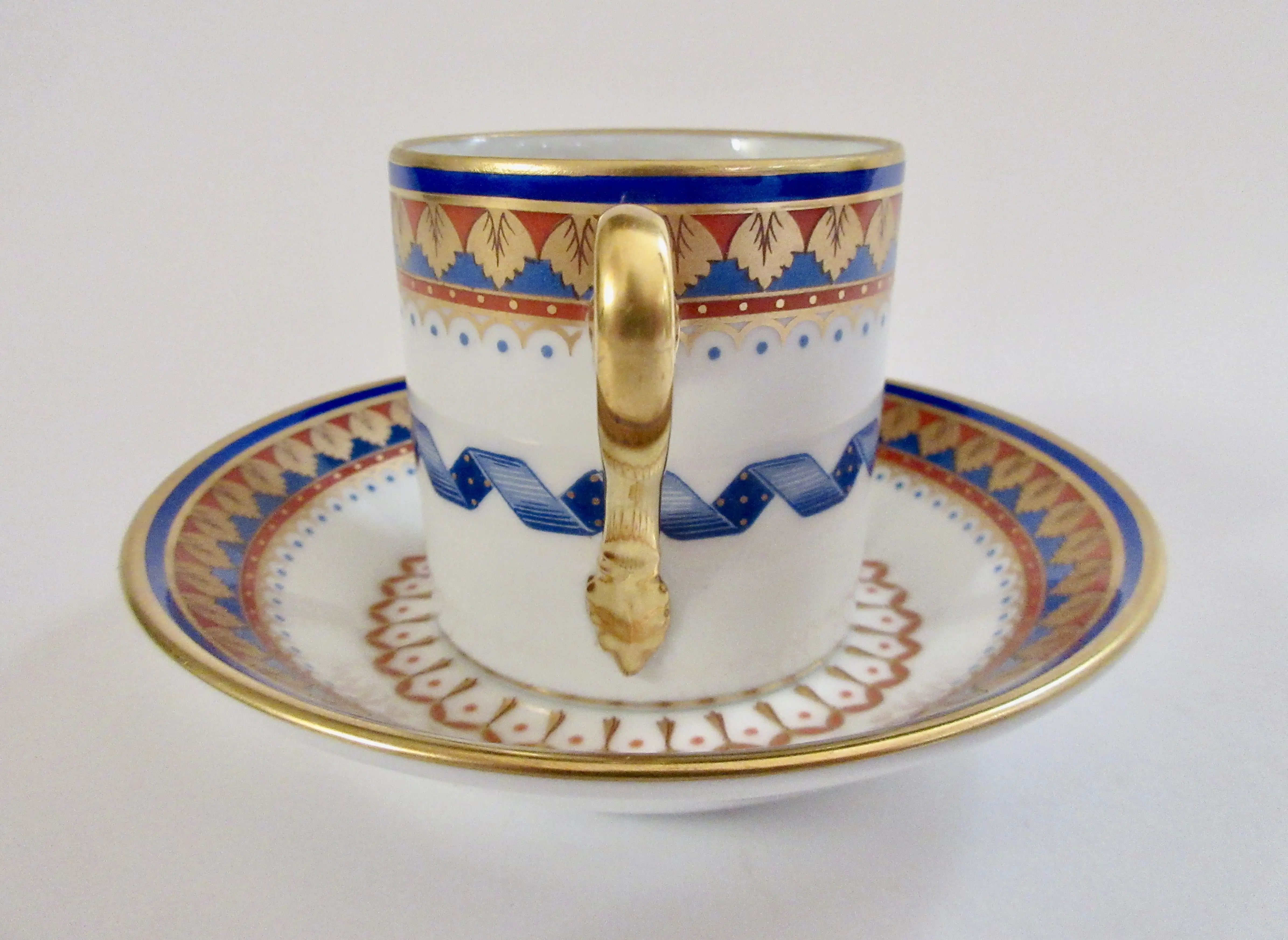Ginori Villa Borghese Cup & Saucer 2 Ginori Villa Borghese Cup & Saucer