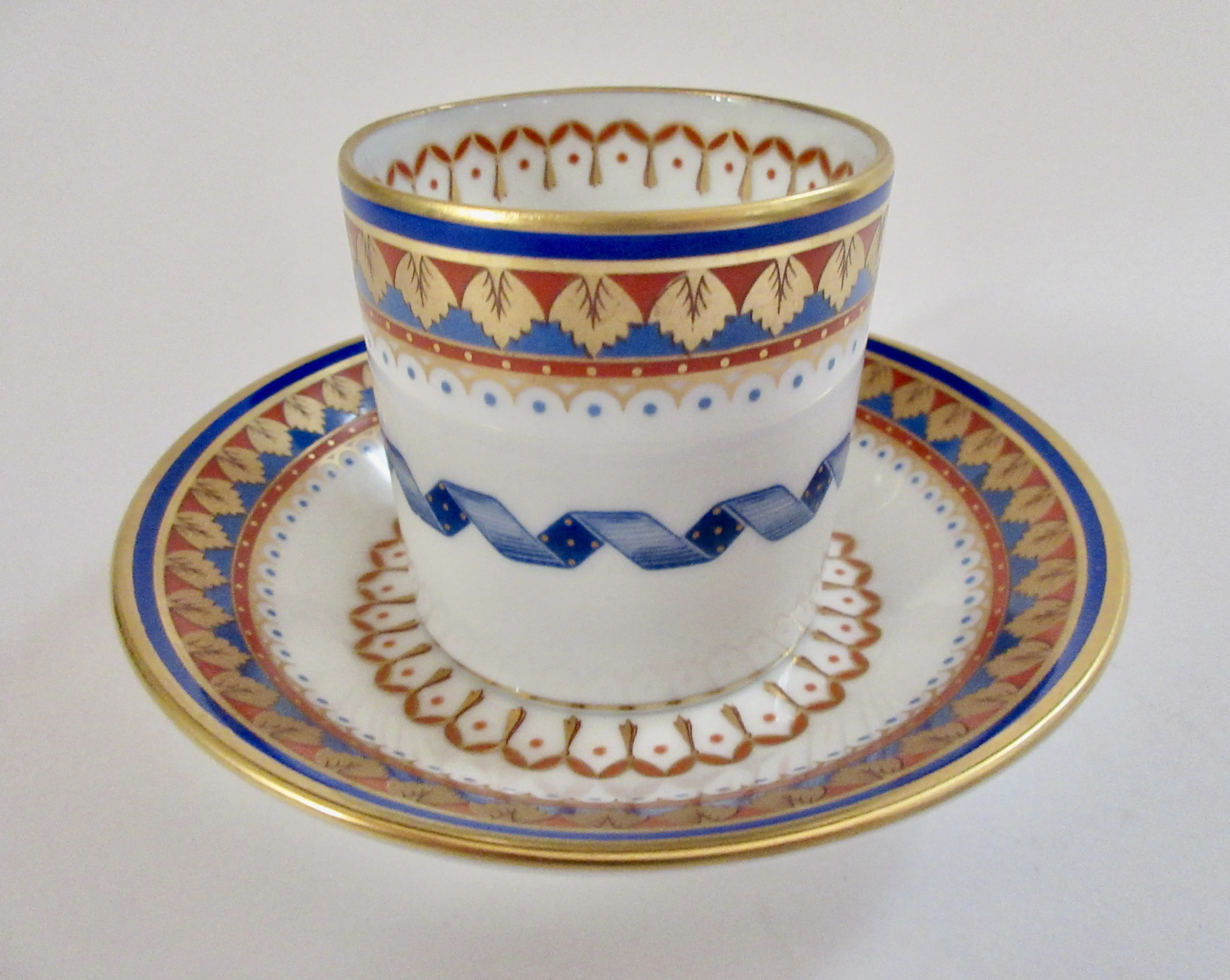 Ginori Villa Borghese Cup & Saucer 3 Ginori Villa Borghese Cup & Saucer