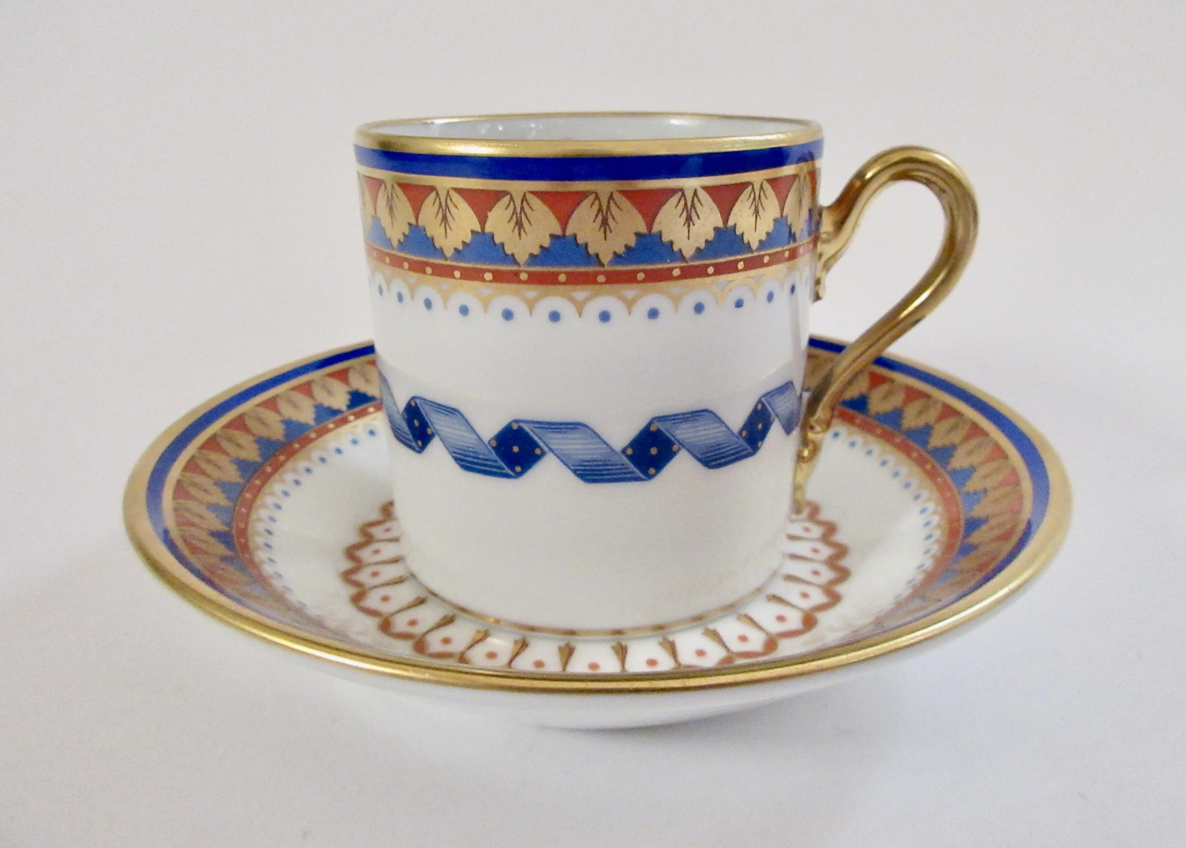 Ginori Villa Borghese Cup & Saucer 7 Ginori Villa Borghese Cup & Saucer