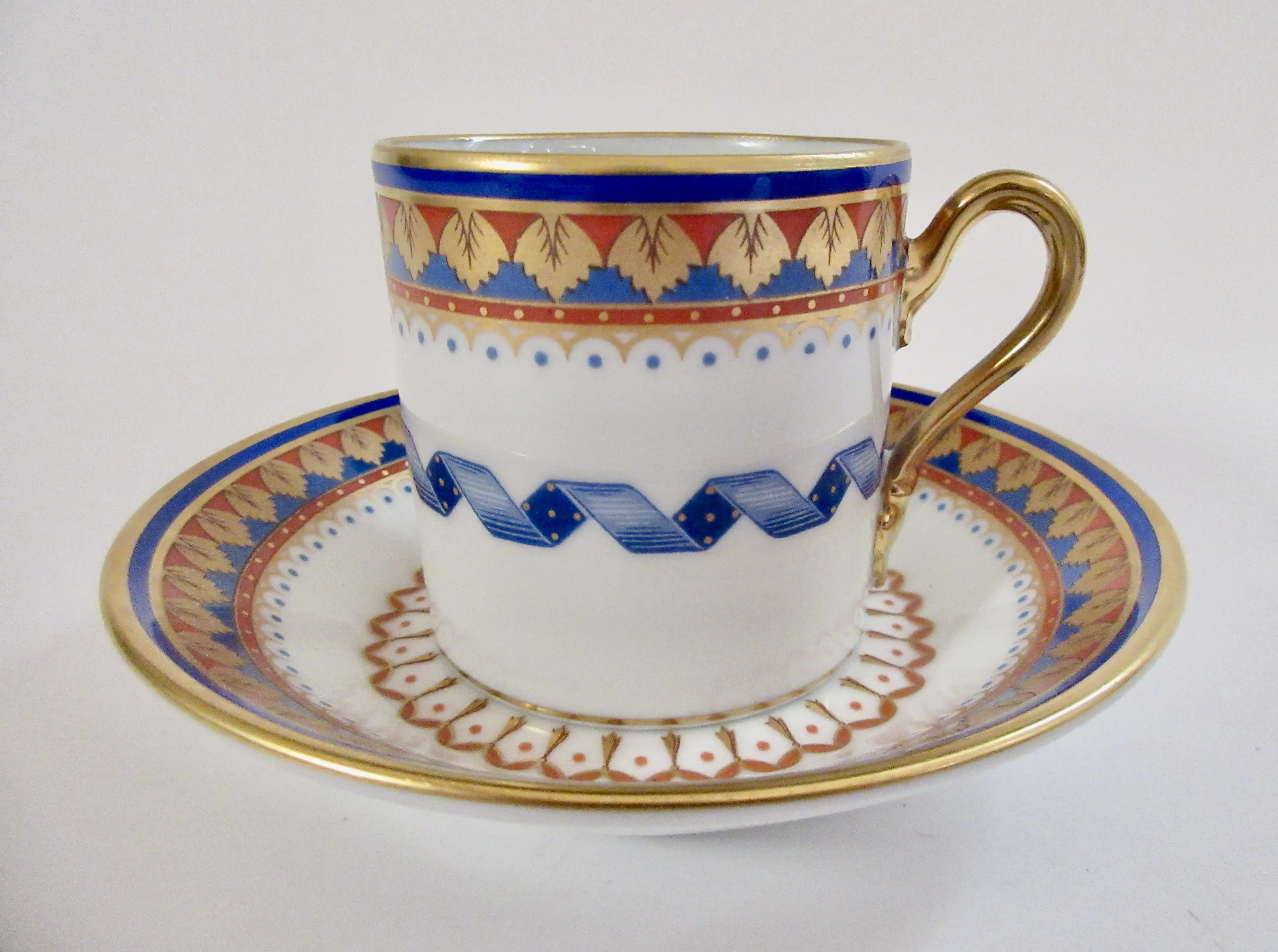 Ginori Villa Borghese Cup & Saucer 8 Ginori Villa Borghese Cup & Saucer