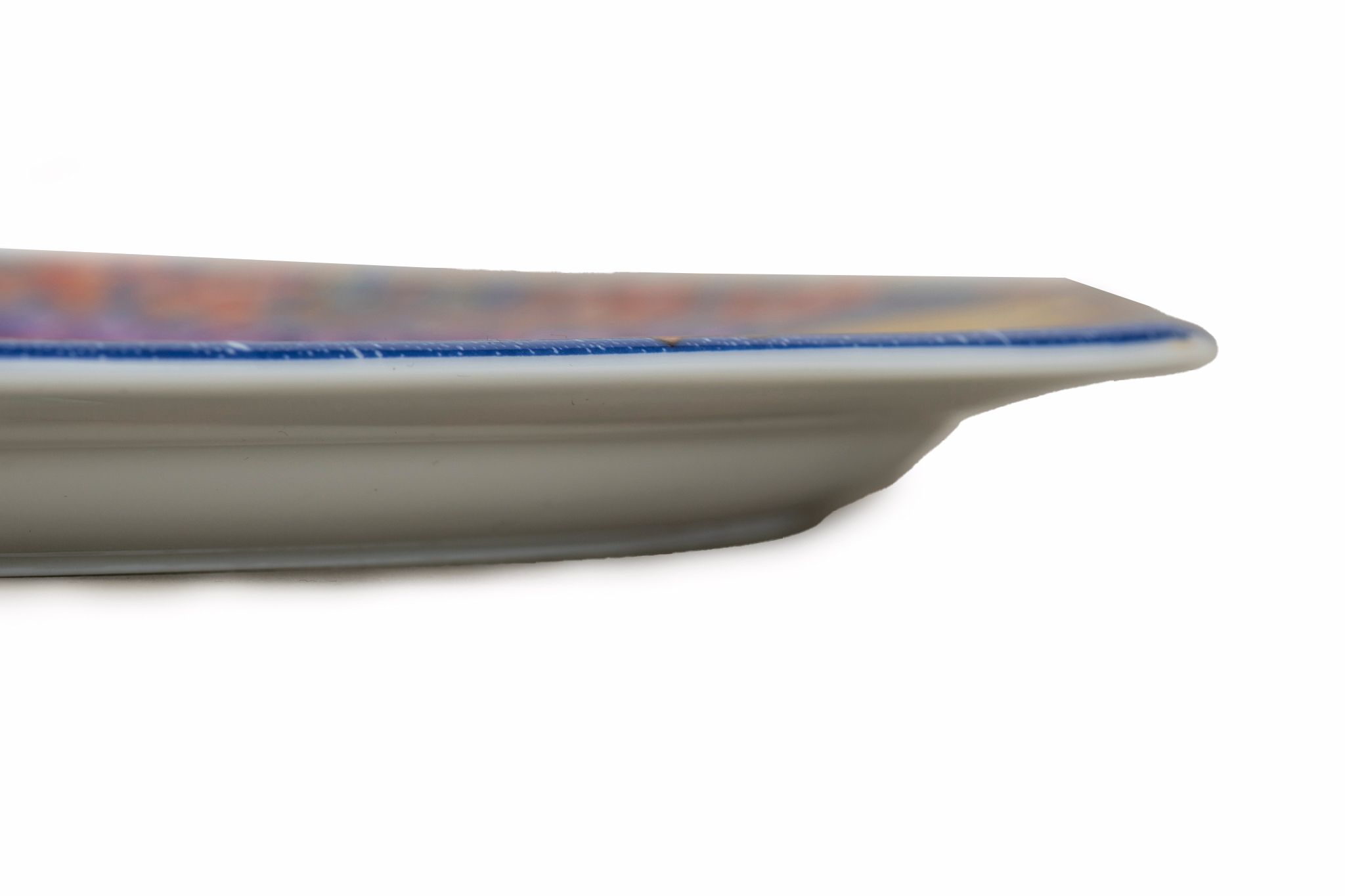 Herm¨¨s ¡°Marqueterie¡± Porcelain LG Dish 3 Herm¨¨s ¡°Marqueterie¡± Porcelain LG Dish