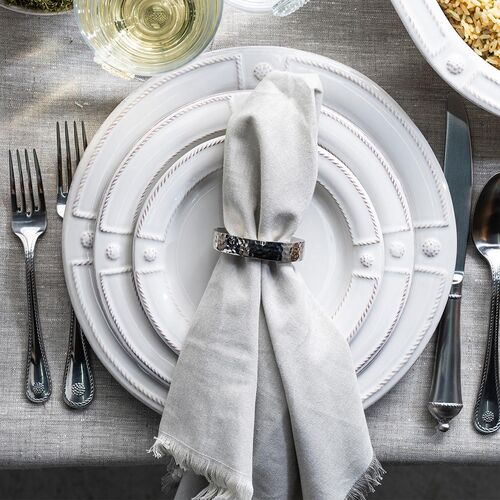 Berry & Thread French Panel Place Setting, Whitewash 2 Berry & Thread French Panel Place Setting, Whitewash