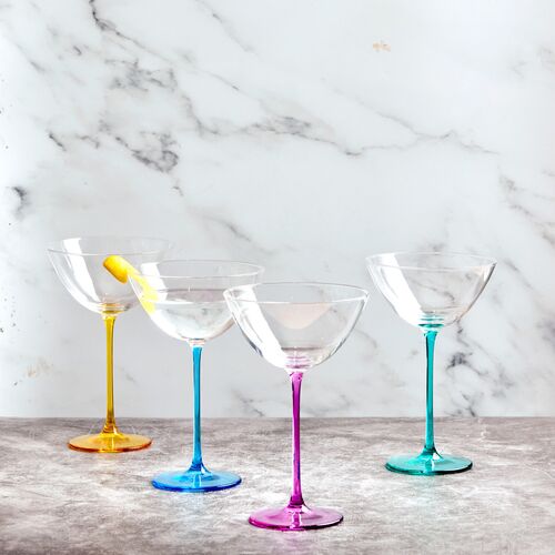 Gala Cocktail Glasses, Set of 4 8 Gala Cocktail Glasses, Set of 4