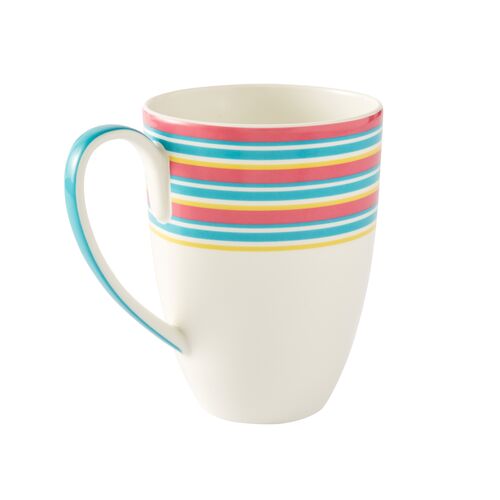 S/4 Calypso Stripe Mugs 2 S/4 Calypso Stripe Mugs