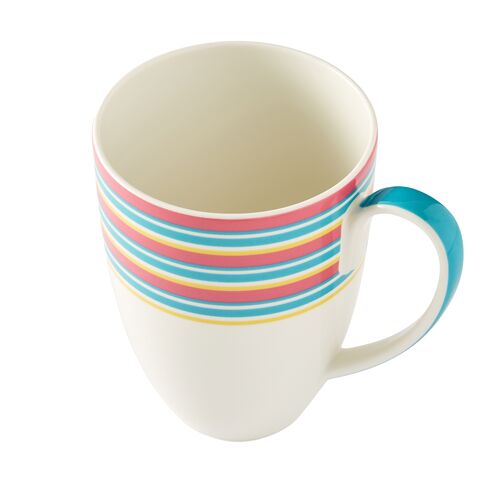 S/4 Calypso Stripe Mugs 3 S/4 Calypso Stripe Mugs