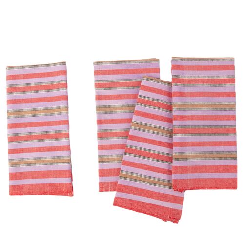 S/4 Handwoven Upendo Napkins 1 S/4 Handwoven Upendo Napkins
