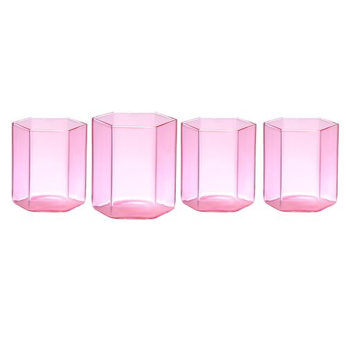 S/4 Helix Double Old Fashion Glasses 1 S/4 Helix Double Old Fashion Glasses