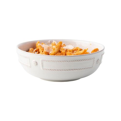 Berry & Thread French Panel Coupe Bowl, Whitewash 2 Berry & Thread French Panel Coupe Bowl, Whitewash