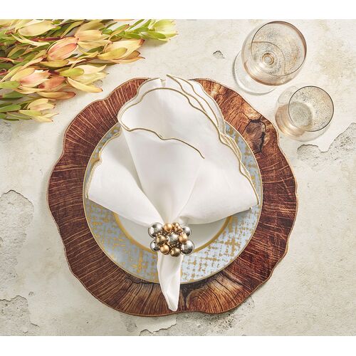 S/4 Cedar Placemats 6 S/4 Cedar Placemats