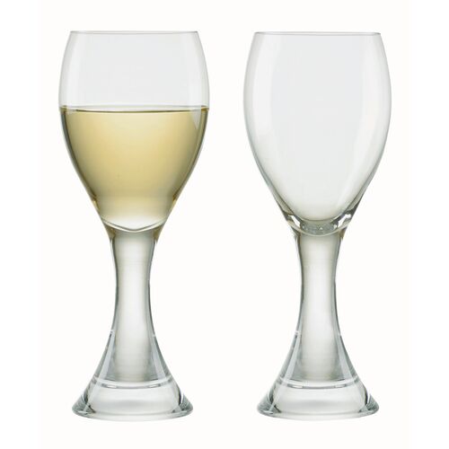 Manhattan White Wine Glasses, Set of 2 2 Manhattan White Wine Glasses, Set of 2