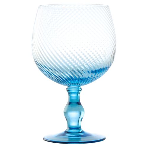 Swirl Gin Glasses, Set of 4 4 Swirl Gin Glasses, Set of 4
