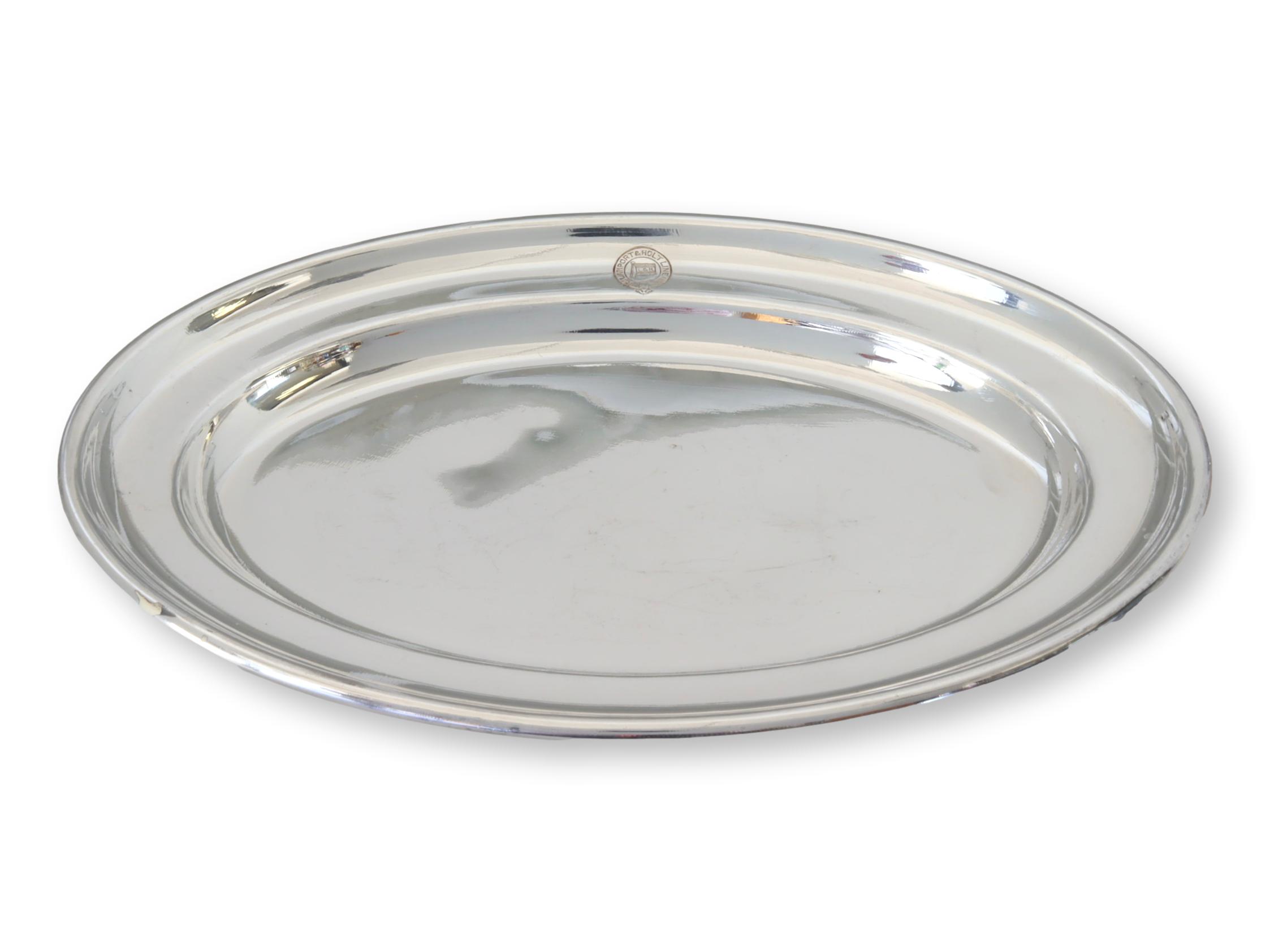 1910s Lamport & Holt Ocean Liner Platter