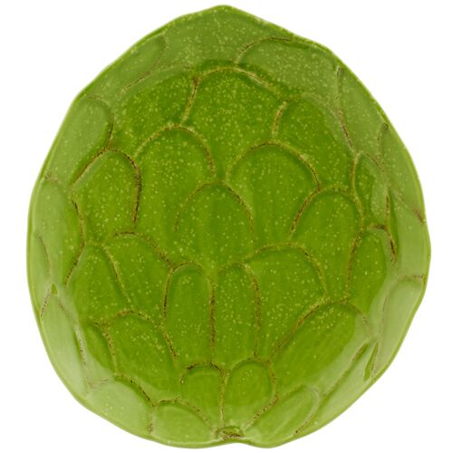 S/4 Tropical Fruits Annona Dessert Plates, Multi 2 S/4 Tropical Fruits Annona Dessert Plates, Multi