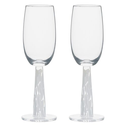 Bj?rn Champagne Flutes, Set of 2