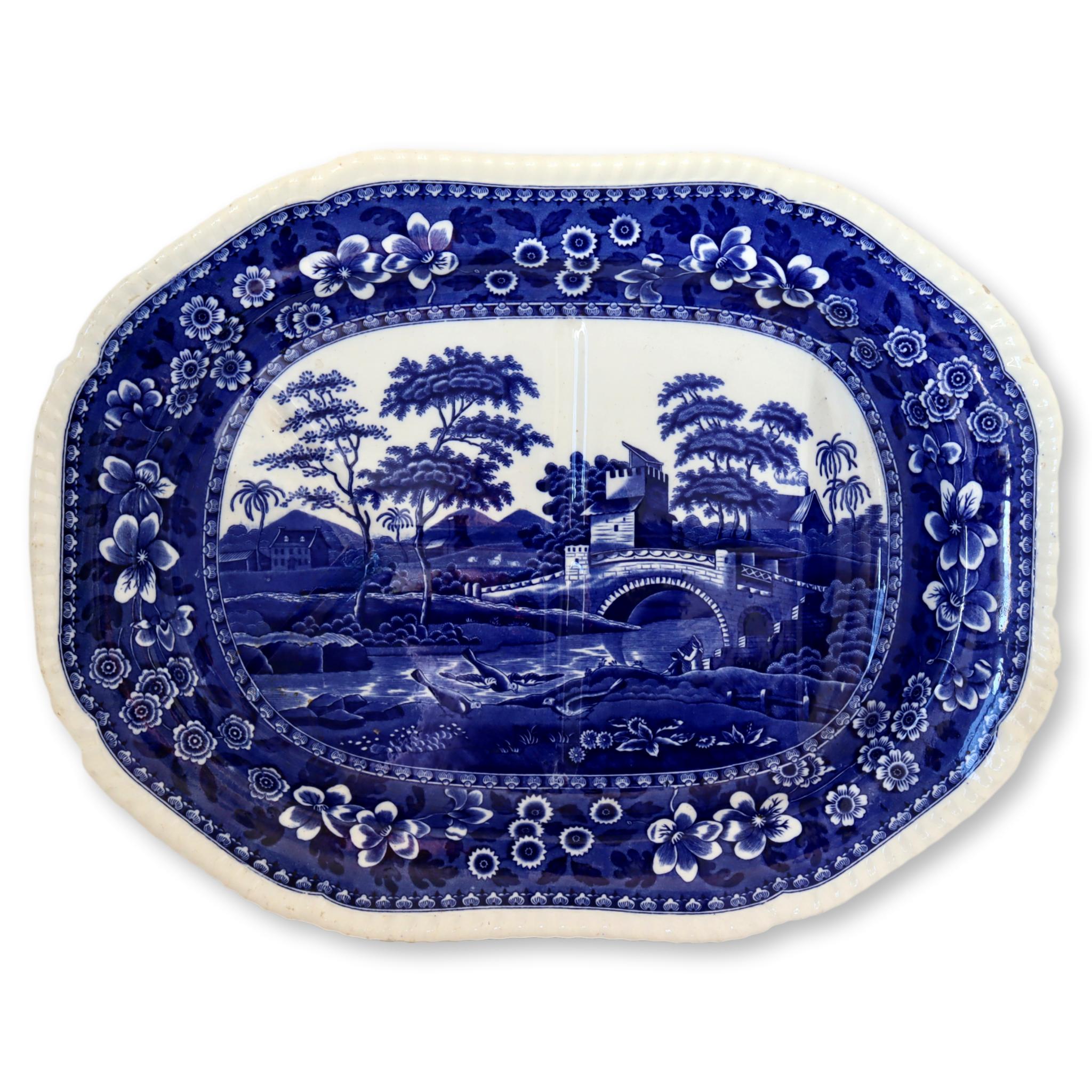 Spode Tower Well & Tree Turkey Platter
