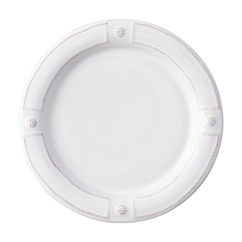 Berry & Thread French Panel Dinner Plate, Whitewash
