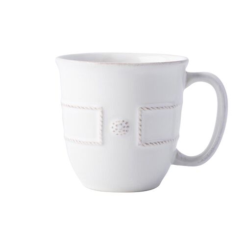 Berry & Thread French Panel Mug, Whitewash 1 Berry & Thread French Panel Mug, Whitewash