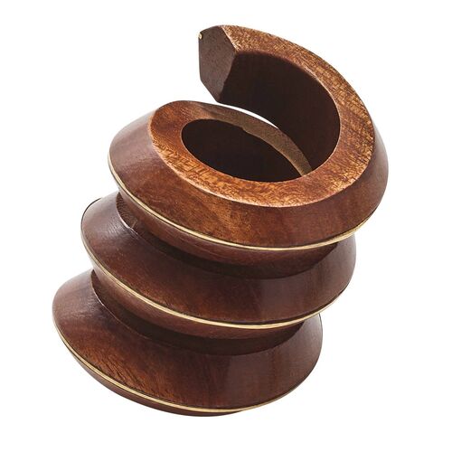 S/4 Tendril Napkin Rings 4 S/4 Tendril Napkin Rings