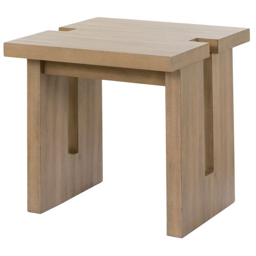 Henry Square Side Table, Fawn 1 Henry Square Side Table, Fawn