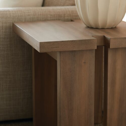 Henry Square Side Table, Fawn 3 Henry Square Side Table, Fawn