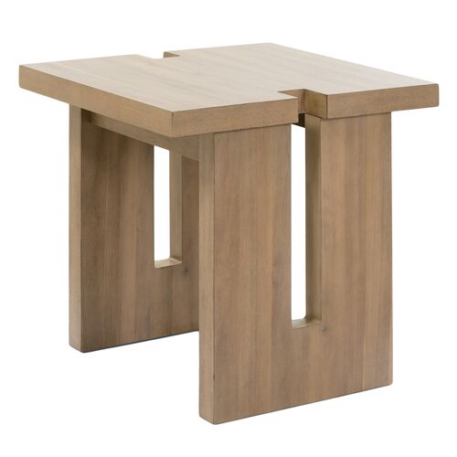 Henry Square Side Table, Fawn 4 Henry Square Side Table, Fawn