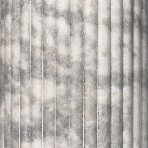 Kamden Fluted Marble End Table 4 Kamden Fluted Marble End Table