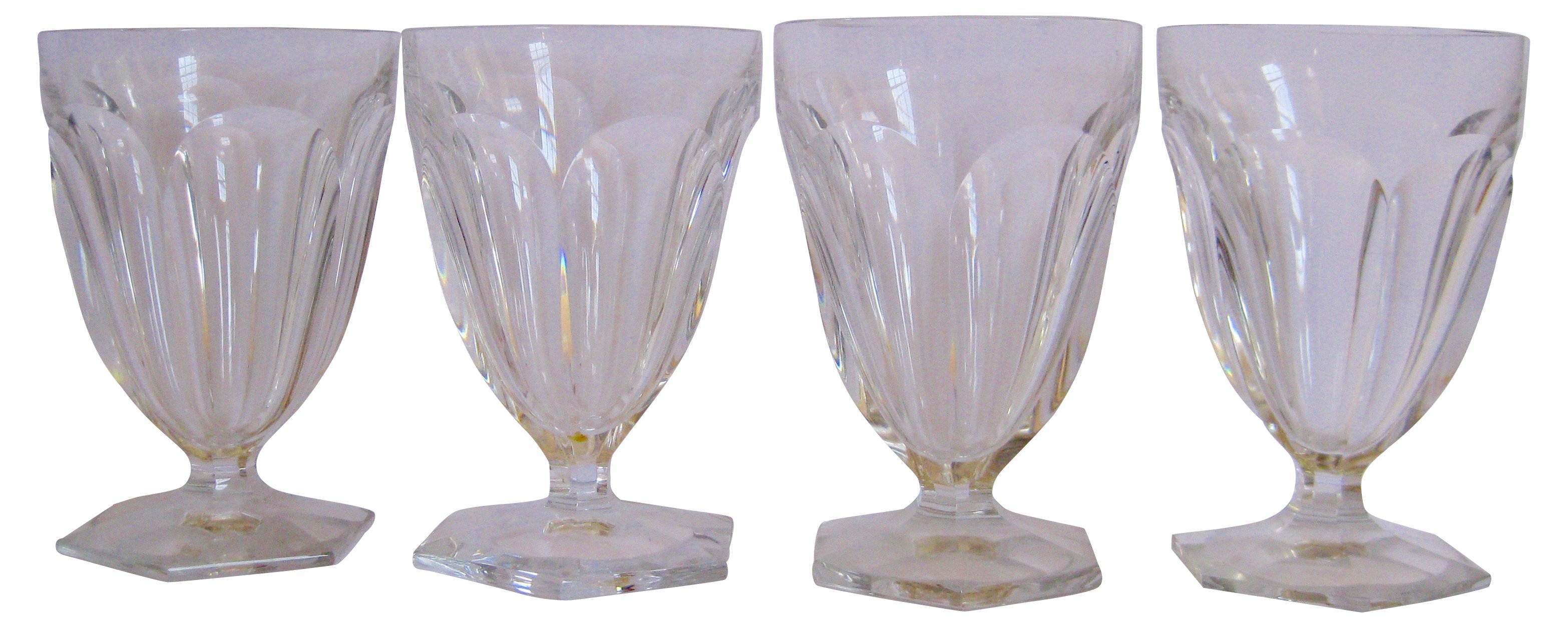 Baccarat French Crystal Glasses, S/4