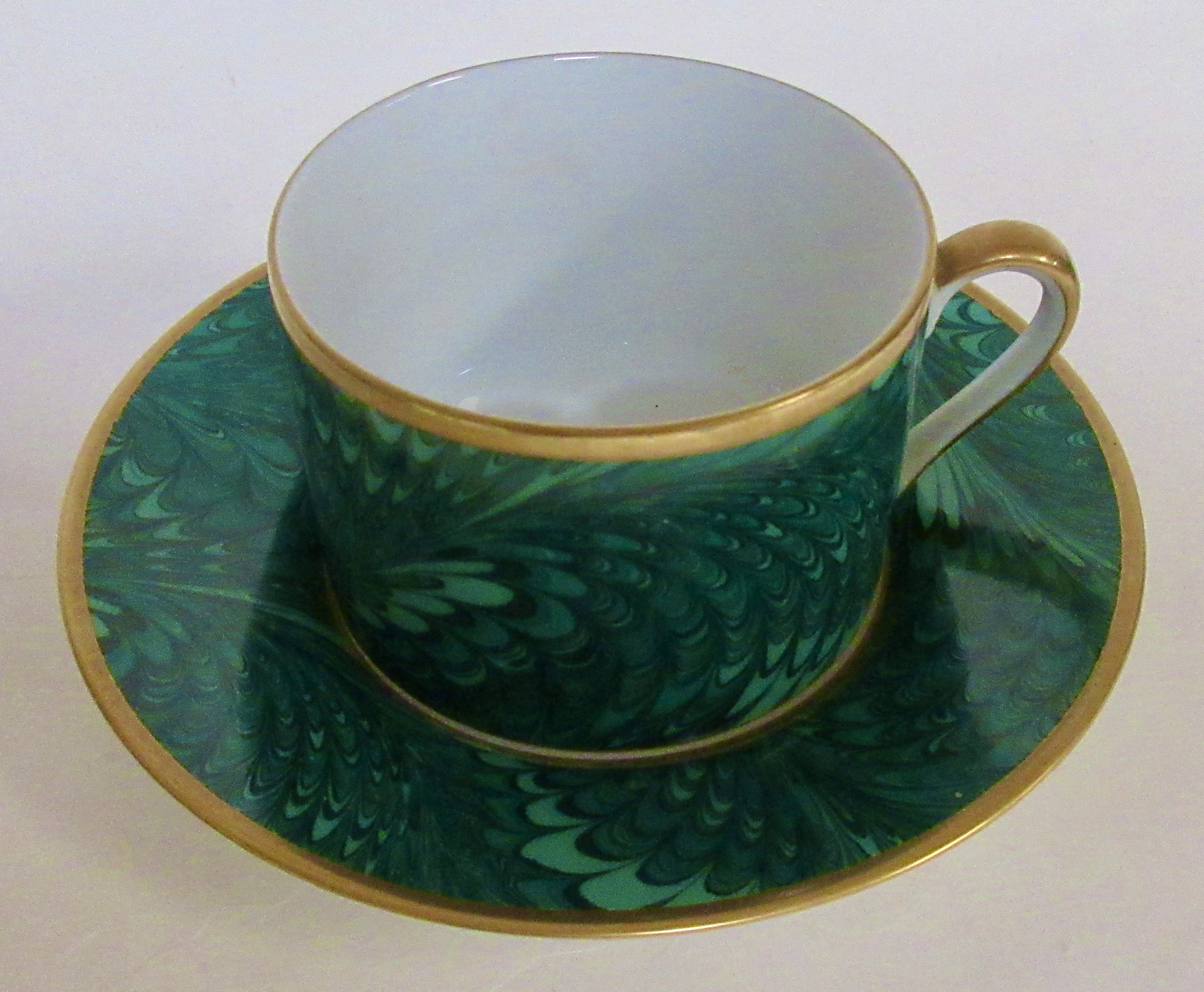 Feather-Glaze Porcelain Service for 2 11 Feather-Glaze Porcelain Service for 2