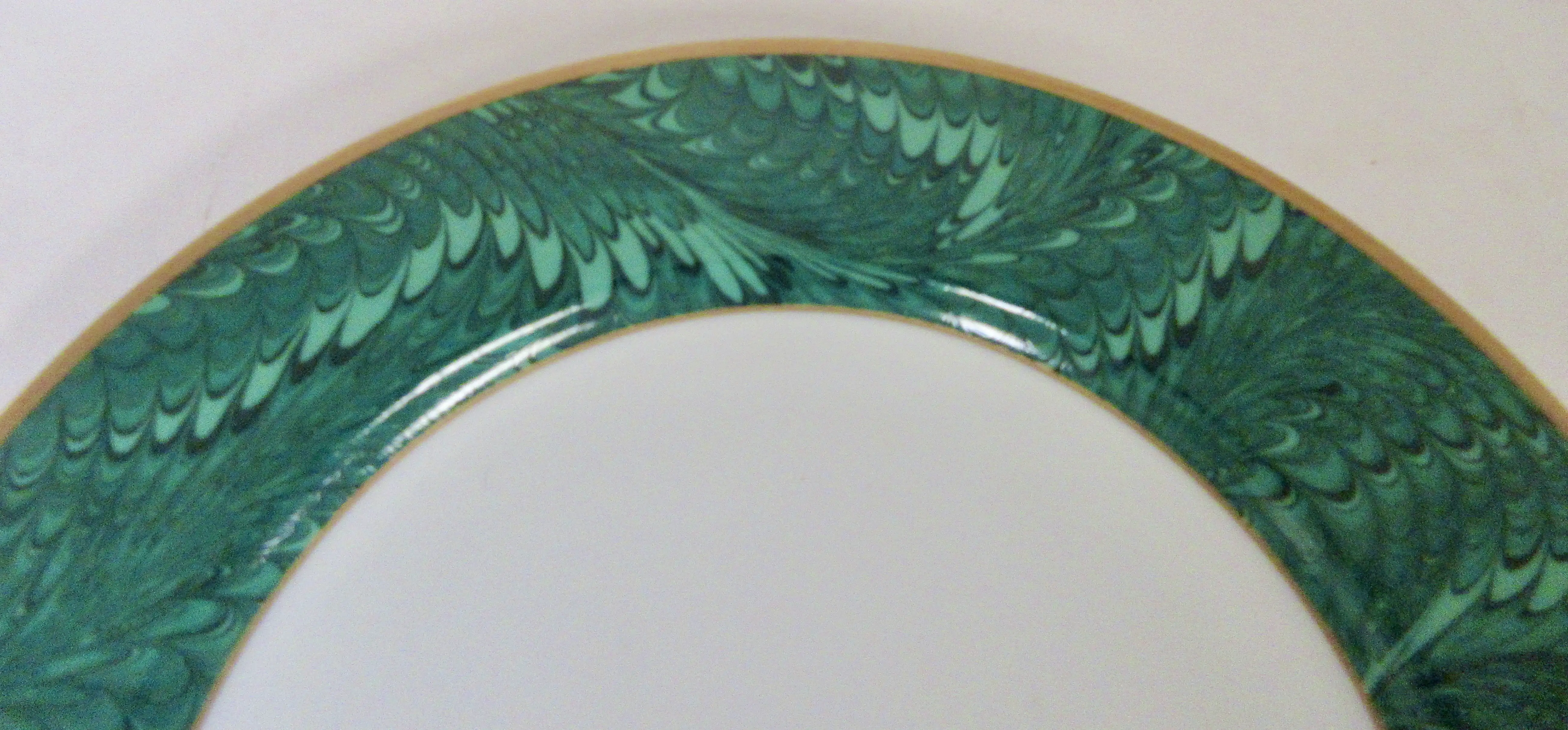Feather-Glaze Porcelain Service for 2 6 Feather-Glaze Porcelain Service for 2