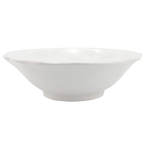 Giorno Medium Serving Bowl, White 1 Giorno Medium Serving Bowl, White