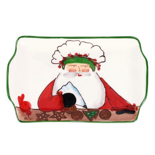 Old St. Nick 2025 Limited Edition Rectangular Plate, Red 1 Old St. Nick 2025 Limited Edition Rectangular Plate, Red