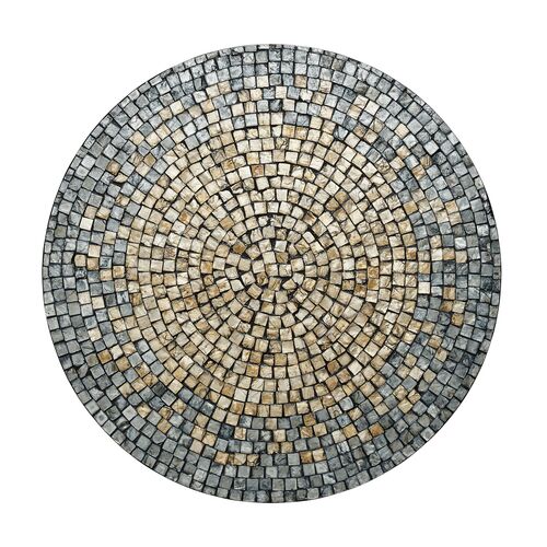 S/4 Shell Mosaic Placemats 1 S/4 Shell Mosaic Placemats