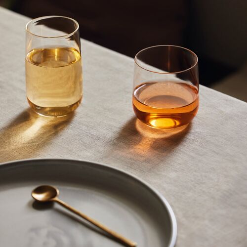 Fleck, Set of 4 Tall Cremini Tumblers 2 Fleck, Set of 4 Tall Cremini Tumblers
